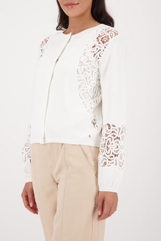Strickjacke, off-white