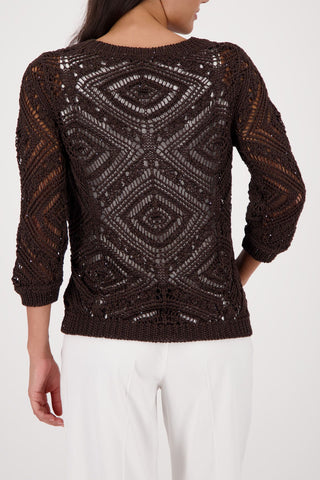 Pullover, dark chocolate