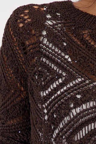 Pullover, dark chocolate
