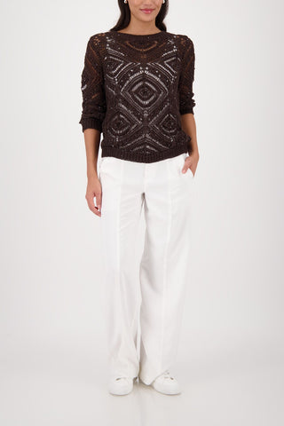 Pullover, dark chocolate