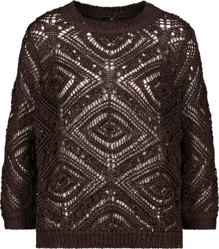 Pullover, dark chocolate