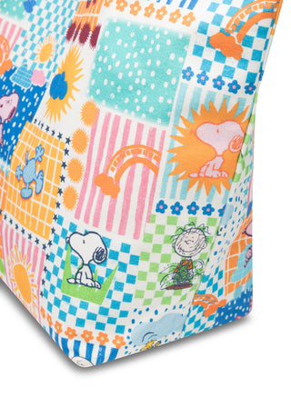 Peanuts Shopper aus Canvas mit PEANUTS-Muster