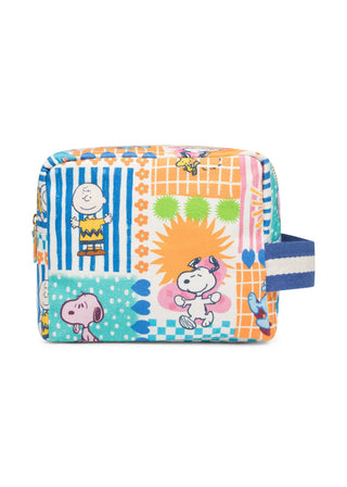 Peanuts Kosmetiktasche aus Canvas mit bedruckten PEANUTS-Motiven