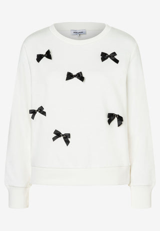 Sweatshirt mit Schleifen