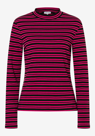 gestreiftes Rippenshirt