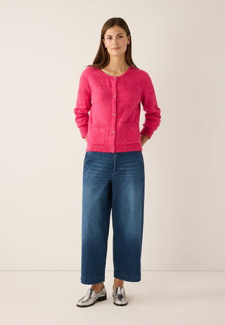 kurze Strickjacke