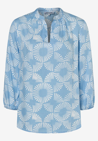 Viskosebluse mit Print