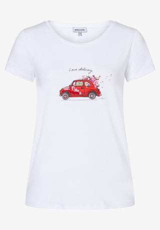 T-Shirt mit Frontprint