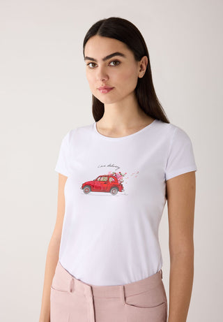 T-Shirt mit Frontprint