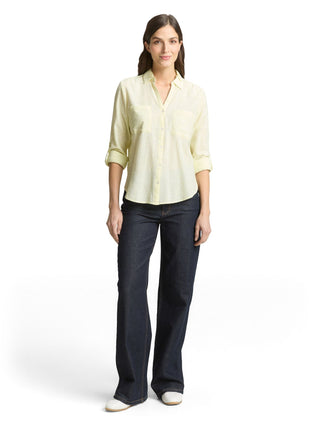 Bluse mit Brusttaschen