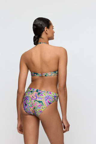 JOLISE Tropical Paisley Unterlegter Bikini Herzform
