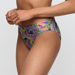 JOLISE Tropical Paisley Bikinislip mit Umschlag