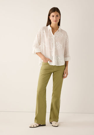 Bestickte Bluse