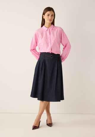 Bestickte Bluse
