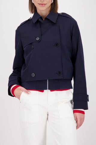 Jacke, marine
