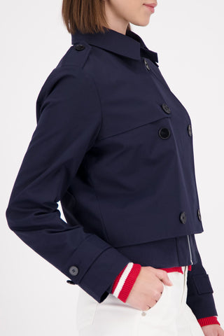 Jacke, marine