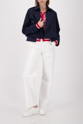 Jacke, marine
