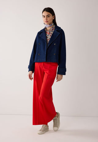 Bluse mit Herz-Print