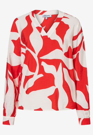 Printbluse