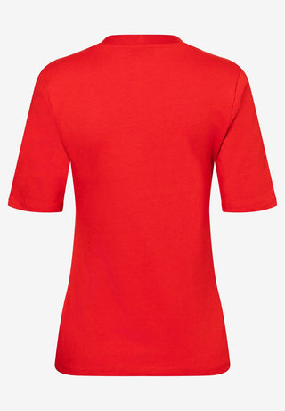 T-Shirt mit V-Ausschnitt