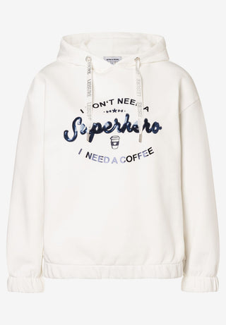 Hoodie mit Schriften