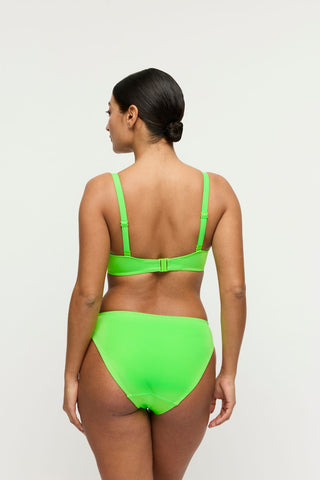 PILON Neon Lime Unterlegter Bikini Herzform