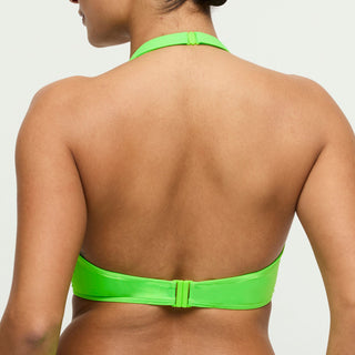 PILON Neon Lime Unterlegter Bikini Herzform