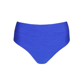 MANTAS electric blue Bikinislip mit Umschlag