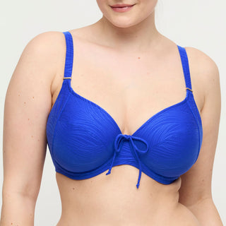 MANTAS electric blue Vollschalen Bikini-Top
