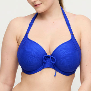 MANTAS electric blue Vollschalen Bikini-Top