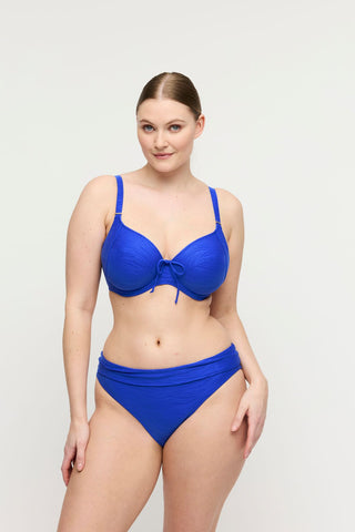 MANTAS electric blue Vollschalen Bikini-Top