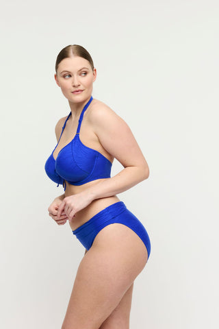 MANTAS electric blue Vollschalen Bikini-Top