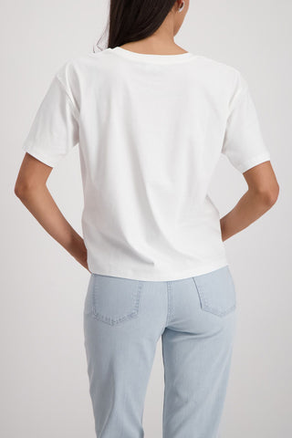 T-Shirt, pastel yellow