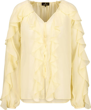 Bluse, pastel yellow