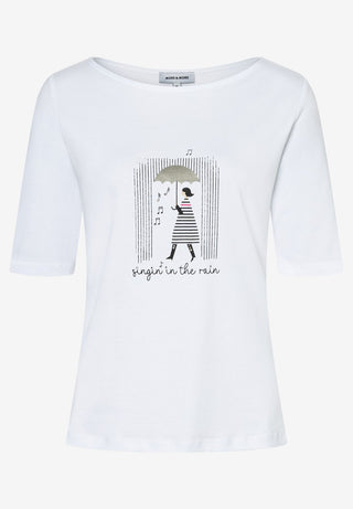 T-Shirt mit Frontprint