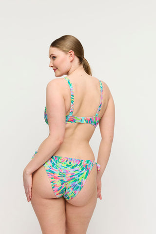 DOUALA Impressionist Summer halb unterlegter Bikini tief.