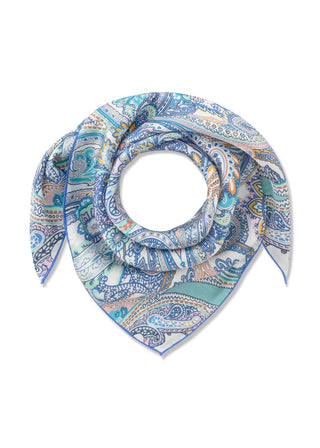 Premium Tuch aus reiner Seide mit Paisleymuster