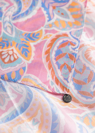 Premium Schal aus reiner Seide mit Paisleymuster