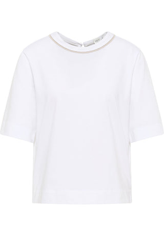Bluse Single-Jersey Kurzarm