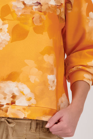 Sweatshirt, aperitif gemustert