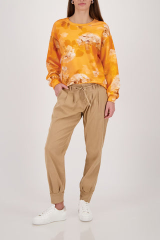 Sweatshirt, aperitif gemustert
