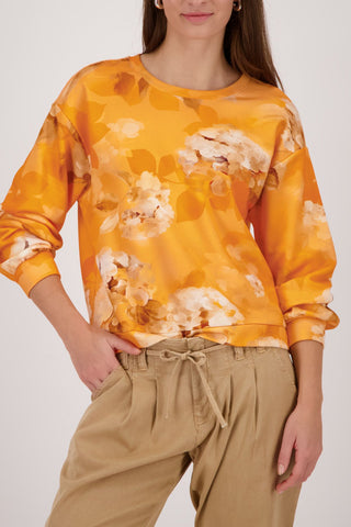 Sweatshirt, aperitif gemustert