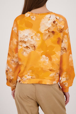 Sweatshirt, aperitif gemustert