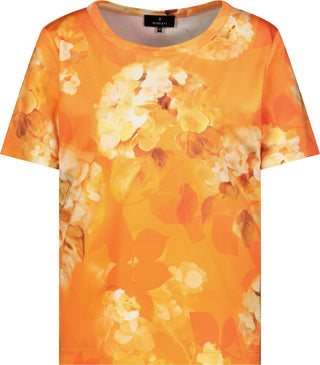 T-Shirt, aperitif gemustert