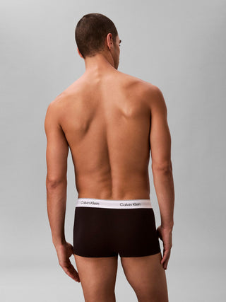 3 Pack Low Rise Trunks - Icon Cotton Stretch