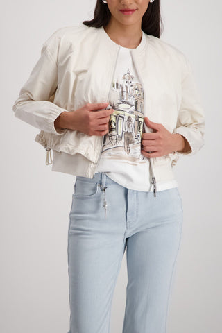 Jacke, champagne beige