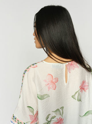 MMPalma Big Orchid Blouse