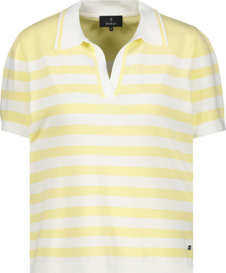 Pullover, pastel yellow ringel