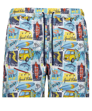 Badeshorts mit Alloverprint