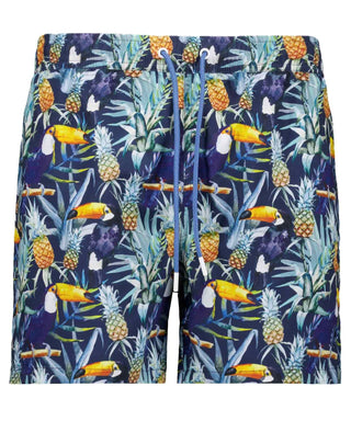 Badeshorts mit Alloverprint